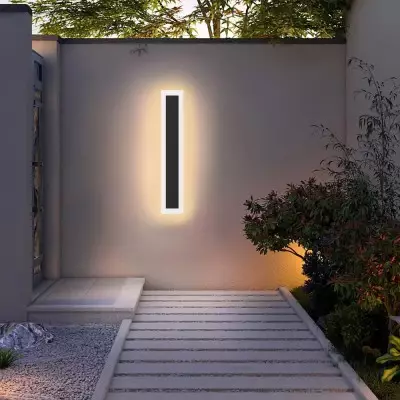 Nysa Minimalist Linear IP67 Waterproof LED Exterior Wall Lights For Porch Nysa Minimalist Linear IP67 Waterproof LED Exterior Wall Lights For Porch