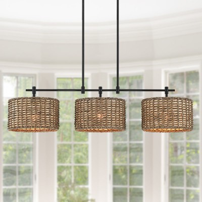 Raphael Beachy 3 Light Dimmable Drum Chandelier for Dining Room Raphael Beachy 3 Light Dimmable Drum Chandelier for Dining Room