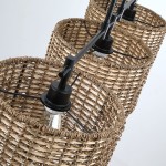 Raphael Beachy 3 Light Dimmable Drum Chandelier for Dining Room