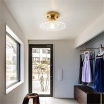 Zenon Retro Gailon Glass Semi Flush Mount Ceiling Light Zenon Retro Gailon Glass Semi Flush Mount Ceiling Light