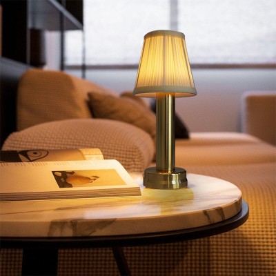 Mariana Cordless Battery Operated Pleated Shade Table Lamp Mariana Cordless Battery Operated Pleated Shade Table Lamp