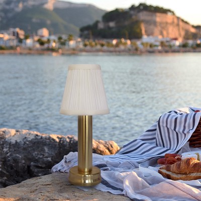 Mariana Cordless Battery Operated Pleated Shade Table Lamp Mariana Cordless Battery Operated Pleated Shade Table Lamp