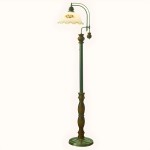 Lekha Vintage Flower Petal Floor Lamp