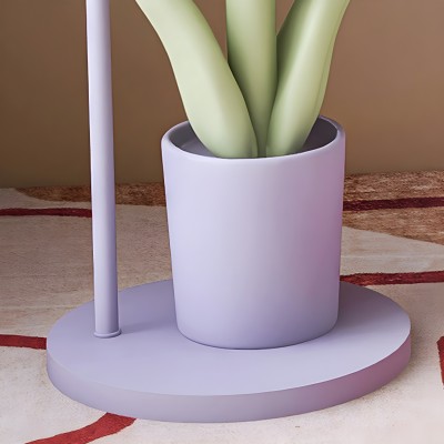Malika Nordic Creative Tulip Metal Bedside Table Floor Lamp Malika Nordic Creative Tulip Metal Bedside Table Floor Lamp