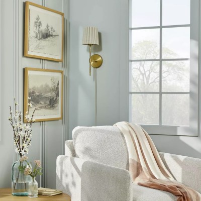 Ozir Pleated Shade Wall Sconce Ozir Pleated Shade Wall Sconce