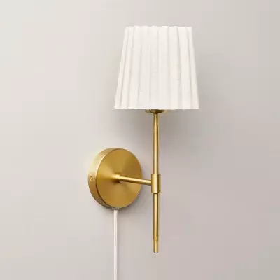 Ozir Pleated Shade Wall Sconce Ozir Pleated Shade Wall Sconce