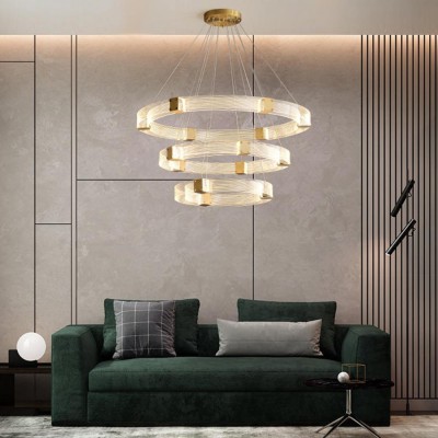 Bellatrix Parallel Ring LED Chandelier