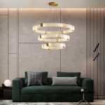 Bellatrix Parallel Ring LED Chandelier