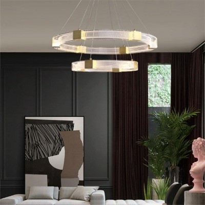 Bellatrix Parallel Ring LED Chandelier
