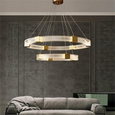 Bellatrix Parallel Ring LED Chandelier