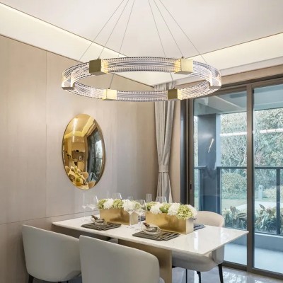 Bellatrix Parallel Ring LED Chandelier