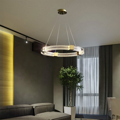 Bellatrix Parallel Ring LED Chandelier