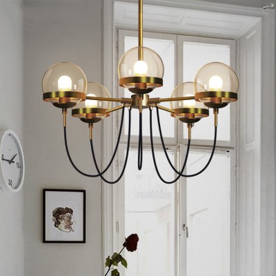 Casimir Glass Ball Chandelier