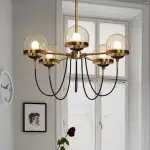 Casimir Glass Ball Chandelier