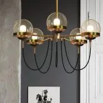 Casimir Glass Ball Chandelier