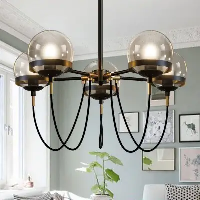 Casimir Glass Ball Chandelier