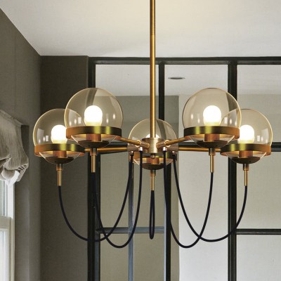 Casimir Glass Ball Chandelier