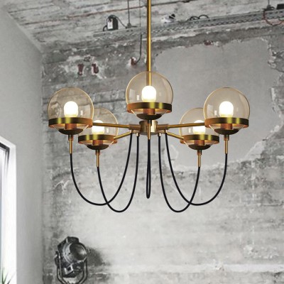 Casimir Glass Ball Chandelier