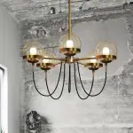 Casimir Glass Ball Chandelier
