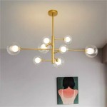 Rowan Glass Ball Molecular Chandelier