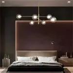 Quade Modern Brass Crystal Chandelier Quade Modern Brass Crystal Chandelier