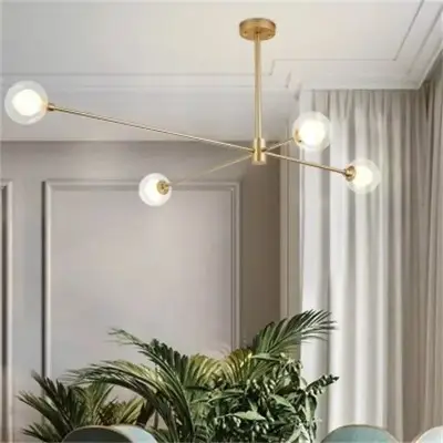 Rowan Glass Ball Molecular Chandelier