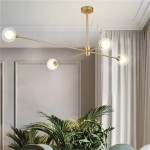 Rowan Glass Ball Molecular Chandelier