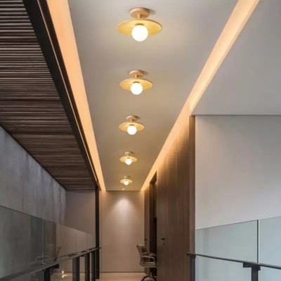 Oza Wooden Plafon Ceiling Light