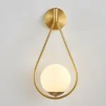 Axis Brass Vanity Wall Lamp