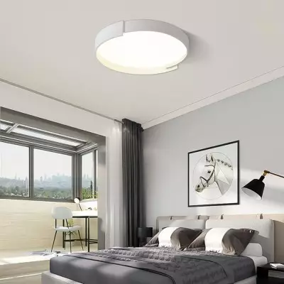Ozera Nordic Minimalist LED Flush Mount Ceiling Light Ozera Nordic Minimalist LED Flush Mount Ceiling Light