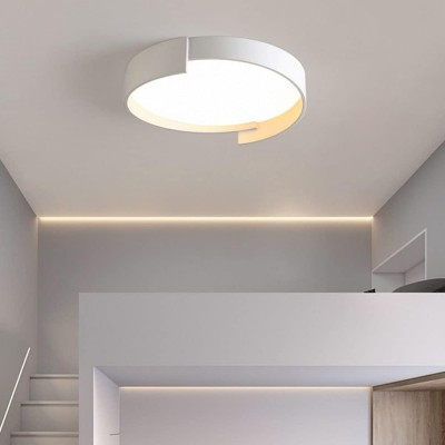 Ozera Nordic Minimalist LED Flush Mount Ceiling Light Ozera Nordic Minimalist LED Flush Mount Ceiling Light