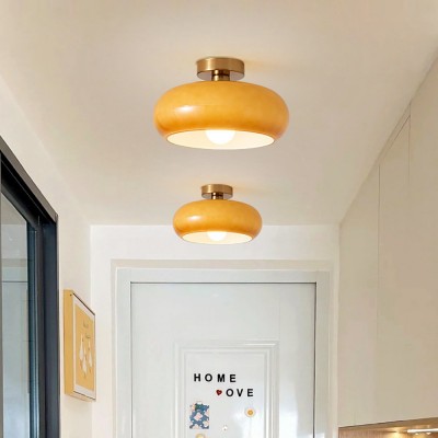 Oziro Vintage Donut Round Glass Ceiling Lights Oziro Vintage Donut Round Glass Ceiling Lights