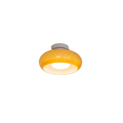 Oziro Vintage Donut Round Glass Ceiling Lights Oziro Vintage Donut Round Glass Ceiling Lights