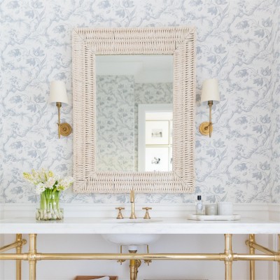 Ozuma One Light Wall Sconce with Linen Shade Ozuma One Light Wall Sconce with Linen Shade
