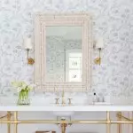 Ozuma One Light Wall Sconce with Linen Shade