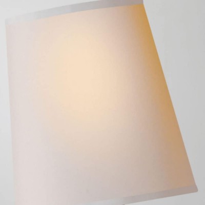 Ozuma One Light Wall Sconce with Linen Shade Ozuma One Light Wall Sconce with Linen Shade