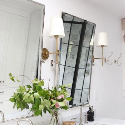 Ozuma One Light Wall Sconce with Linen Shade Ozuma One Light Wall Sconce with Linen Shade