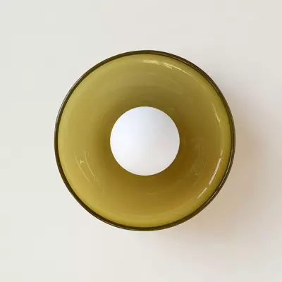 Zayn Colorful Glass Round LED Ceiling Light Zayn Colorful Glass Round LED Ceiling Light