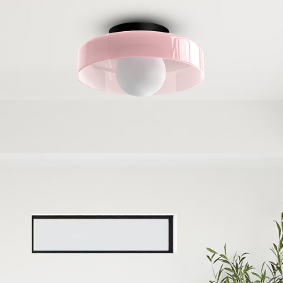 Zayn Colorful Glass Round LED Ceiling Light Zayn Colorful Glass Round LED Ceiling Light