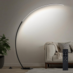 Harte Ultra Bright Dimmable Arc LED Floor Lamp