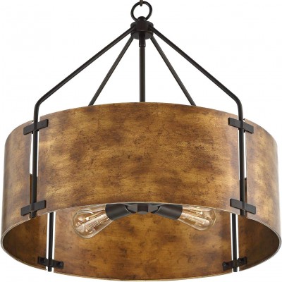 Ojaswi Rustic Bronze Industrial Pendant Light with Drum Shade Ojaswi Rustic Bronze Industrial Pendant Light with Drum Shade