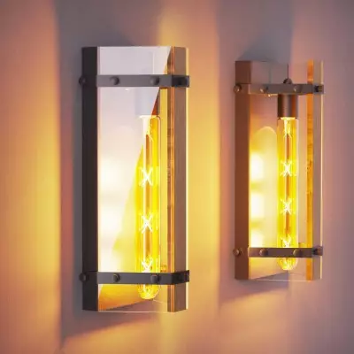 Parkan Vintage Industrial Indoor Wall Sconces (Set of 2) Parkan Vintage Industrial Indoor Wall Sconces (Set of 2)