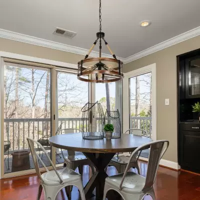 Lekha Farmhouse Vintage Drum Pendant Light