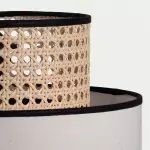 Trisha Rustic Double Cylinder Pendant Light