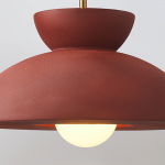 Iyla Scandinavian Minimalist Resin Pendant Light Iyla Scandinavian Minimalist Resin Pendant Light
