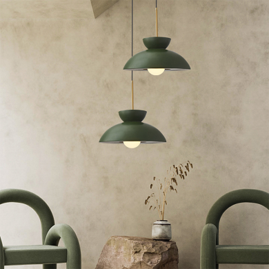 Iyla Scandinavian Minimalist Resin Pendant Light
