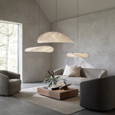 Hawkes Scandinavian Style Minimalist Fabric Pendant Light Hawkes Scandinavian Style Minimalist Fabric Pendant Light
