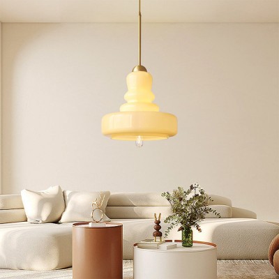 Carla Colorful Gourd Shaped Glass Shade Pendant Light Carla Colorful Gourd Shaped Glass Shade Pendant Light
