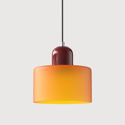 Colorful Creative Small Fresh Glass Shade Pendant Light Colorful Creative Small Fresh Glass Shade Pendant Light