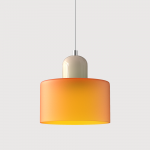 Colorful Creative Small Fresh Glass Shade Pendant Light